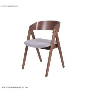 Chaise Surround en chêne ou noyer Rina