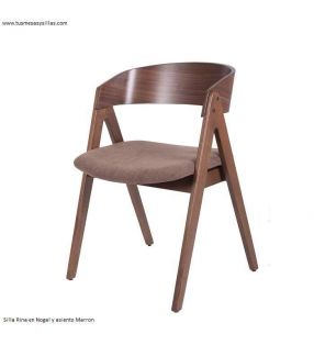 Chaise Surround en chêne ou noyer Rina