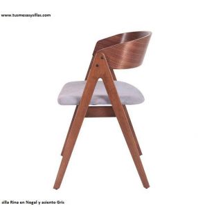 Chaise Surround en chêne ou noyer Rina