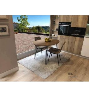 Table ovale de style industriel Beti