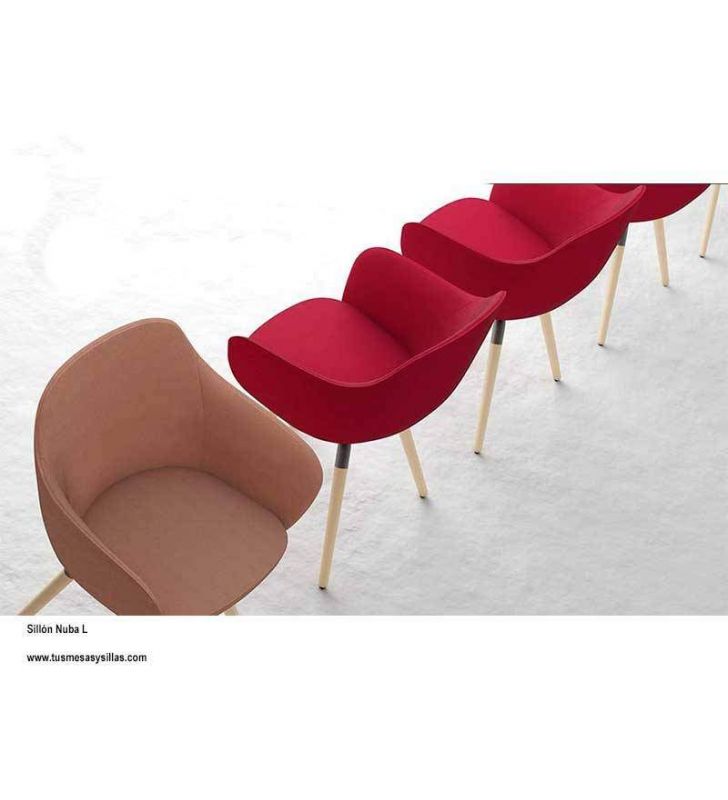 Sillón Nuba XL de Cancio para comedor o contract