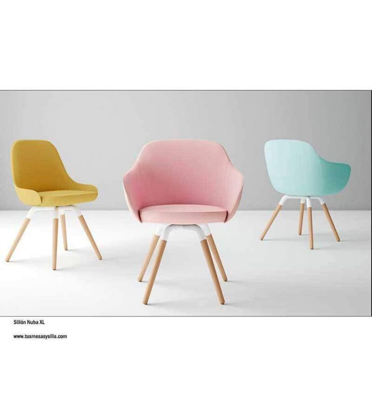 Sillón Nuba XL de Cancio para comedor o contract