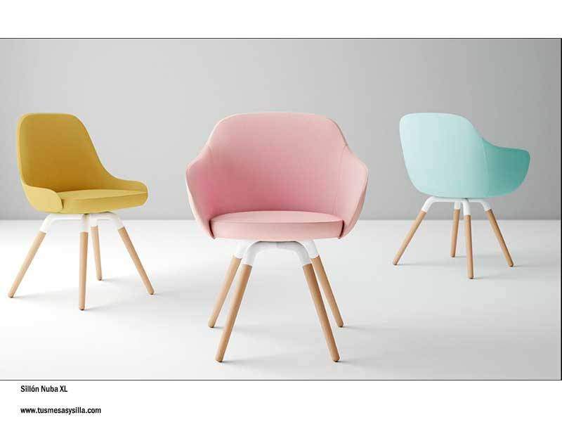 Sillón Nuba XL de Cancio para comedor o contract