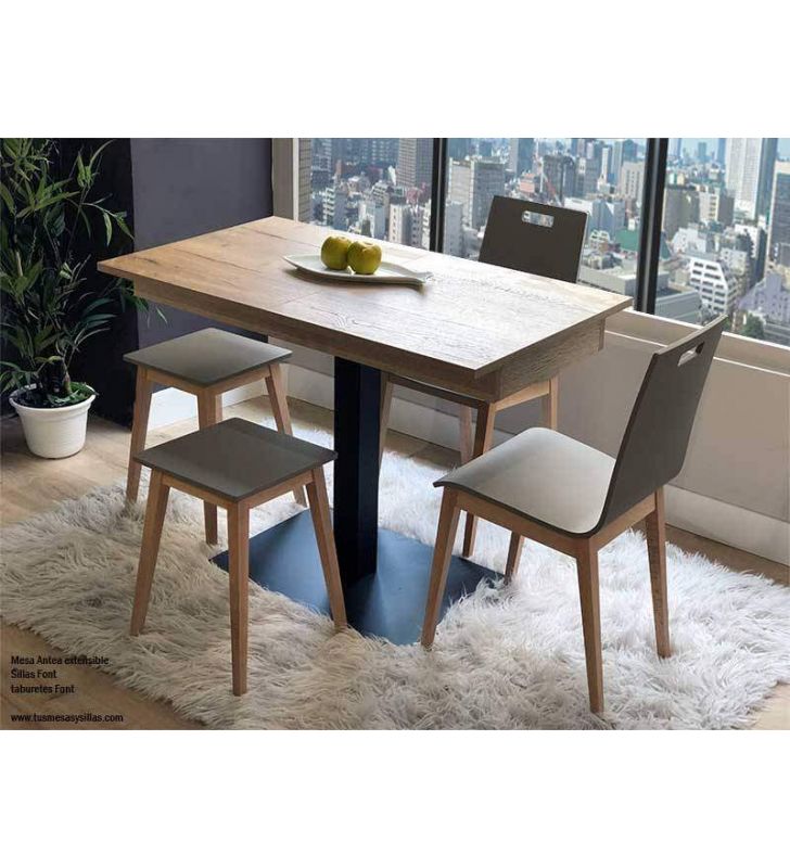 Table extensible centrale Antea
