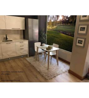 Mesa fija Adana canto madera biselado