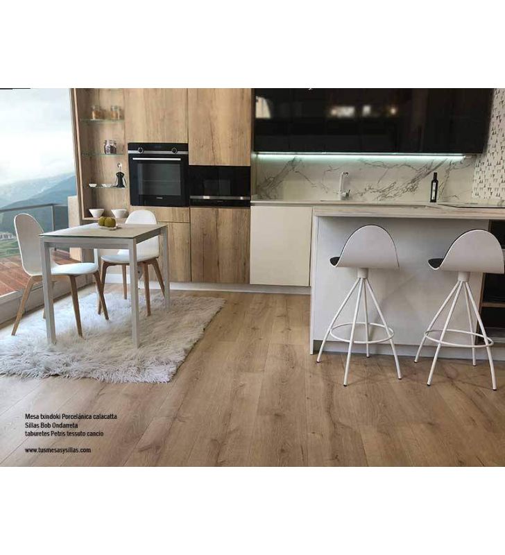 mesa Punto pequeña 90x80cm extensible para cocina de Ondarreta 