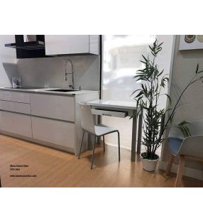 Table de cuisine petite extensible en format livre Arpa
