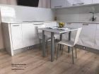 Table de cuisine petite extensible en format livre Arpa