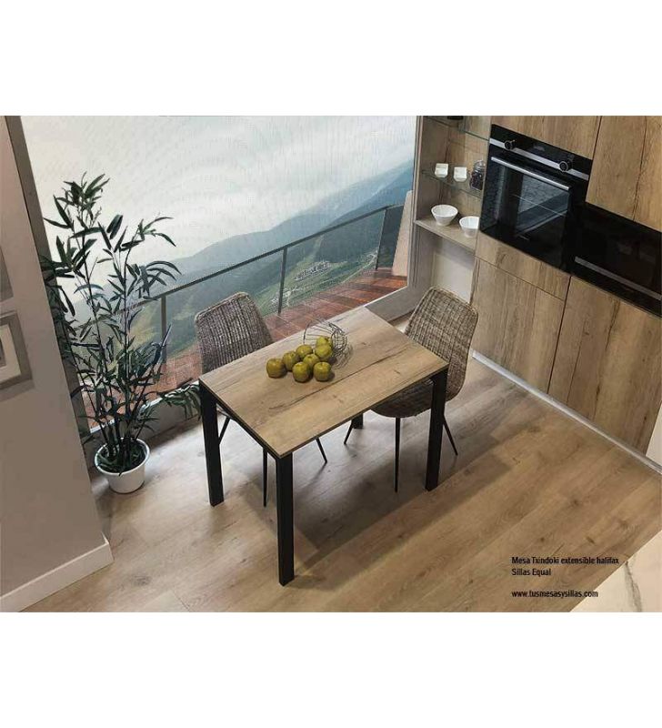 mesa cocina extensible Punto 110x60 de Ondarreta
