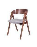Nogal con asiento Gris Light