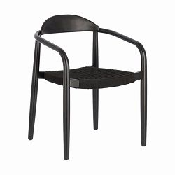 Estructura y asiento negros