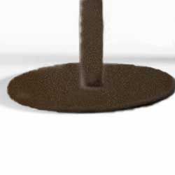 Couleur bronze ronde