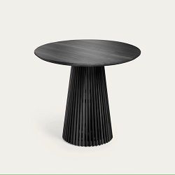 Madera maciza negra