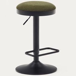 Assise vert foncé et acier noir