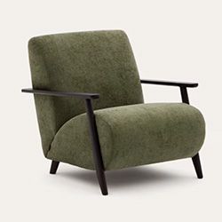 chenille verte et wengé