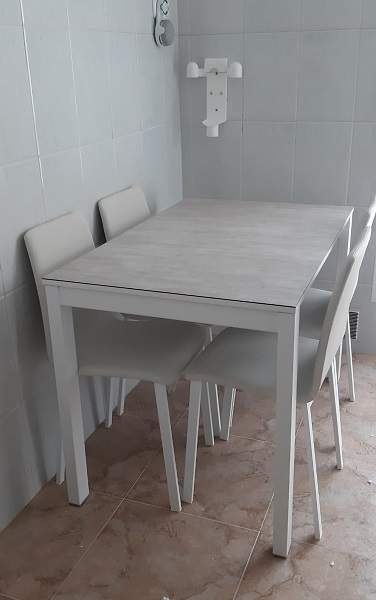 EKEDALEN mesa extensible, roble, 80/120x70 cm - IKEA