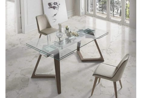 Mesas de cristal transparente para comedor ¿ cuando es una buena idea?