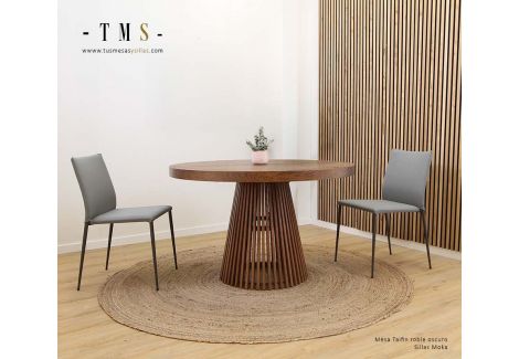 ¿cuanto espacio debo dejar alrededor de una mesa? ¿cuanto sitio ocupa una silla?